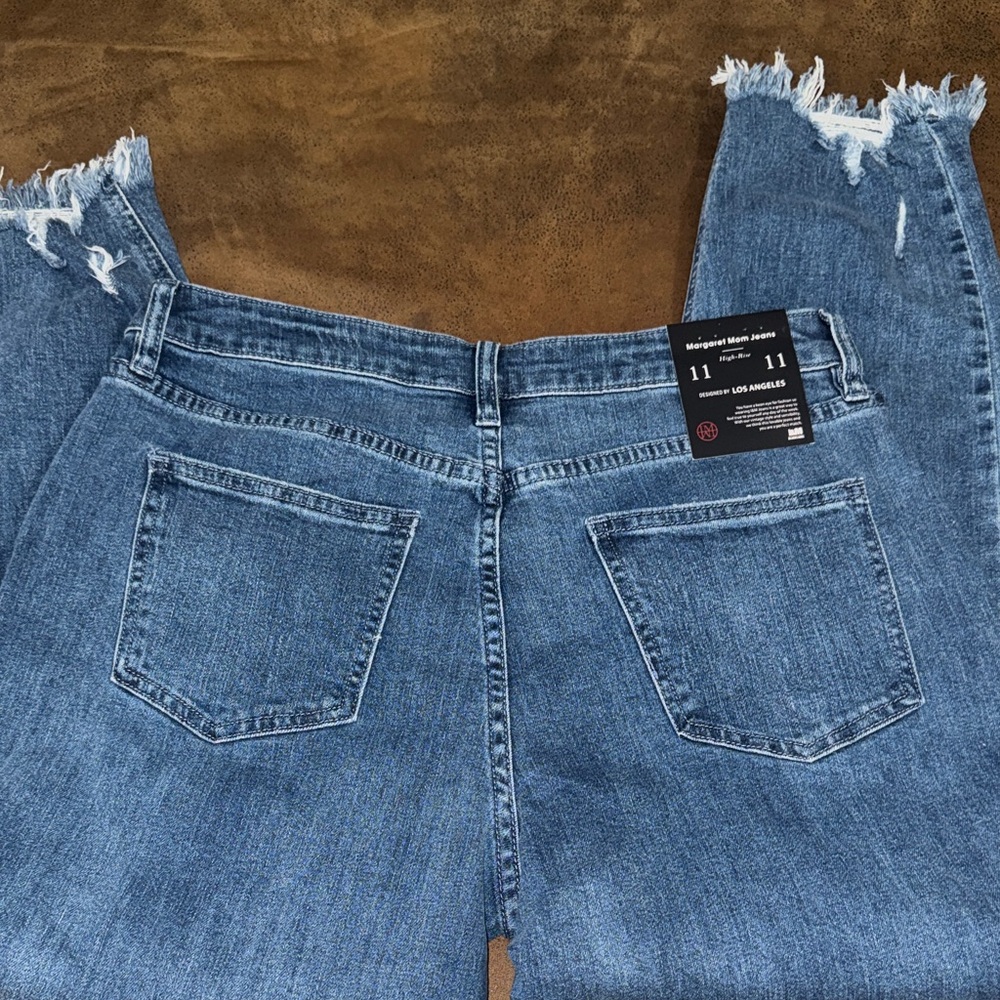 I & M Distressed Blue Jeans - Picture 6 of 15